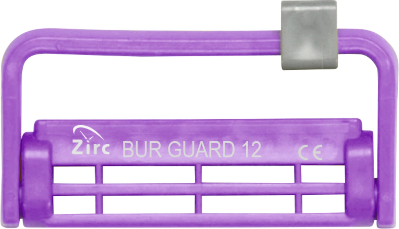 Steri-Bur Guards Stück für 12 Instrumente, neonlila, 7,3 x 3,9 x 1 cm