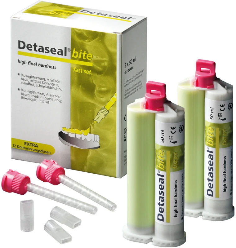 Detaseal® bite Ecopackung 8 x 50 ml Doppelkartusche, Zubehör, für Automix 2