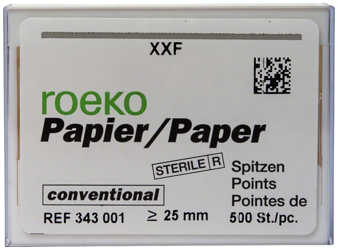 roeko Papier Spitzen conventional – Packung 500 Stück XXF