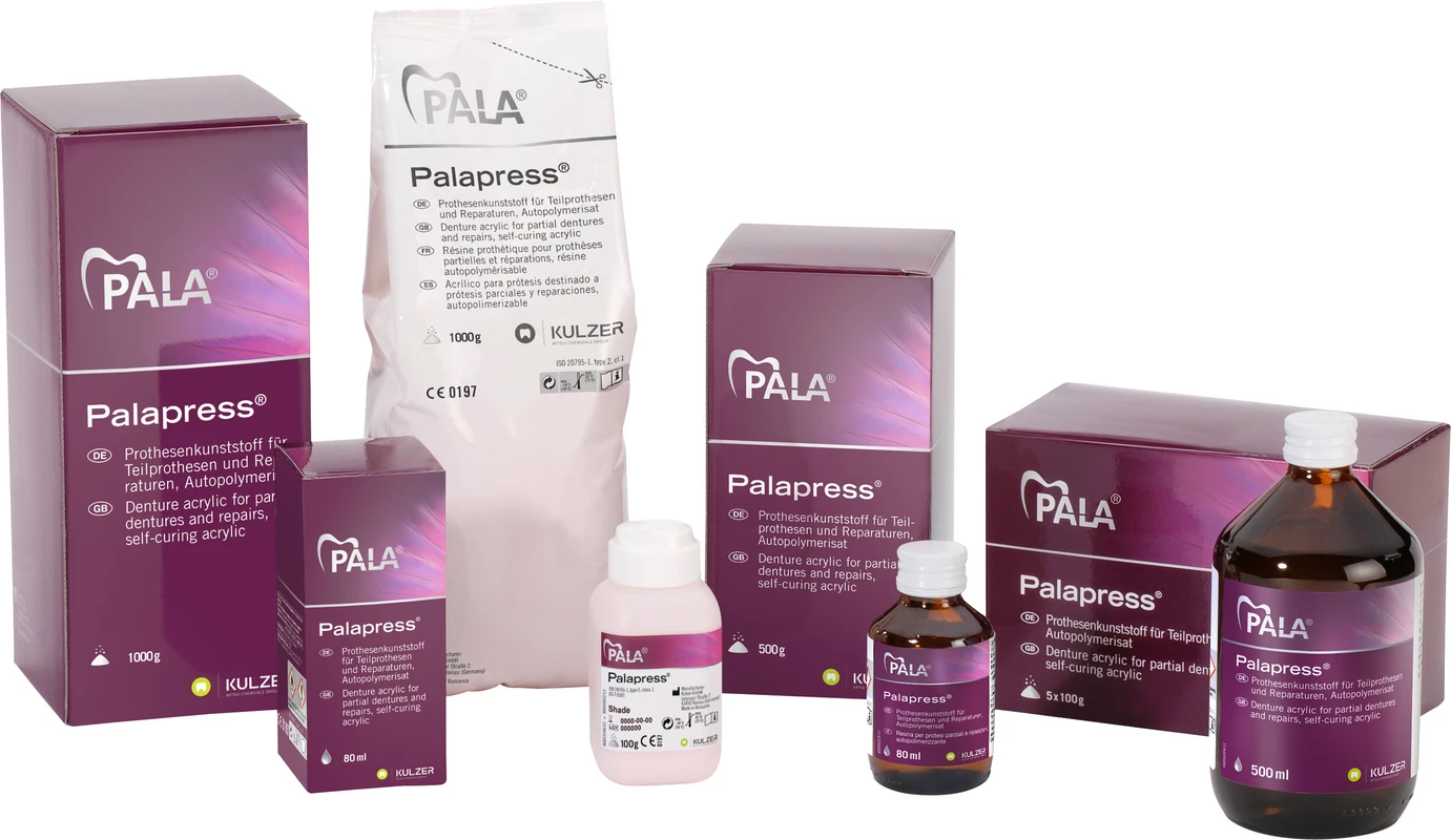 Palapress® Packung 500 g Pulver rosa