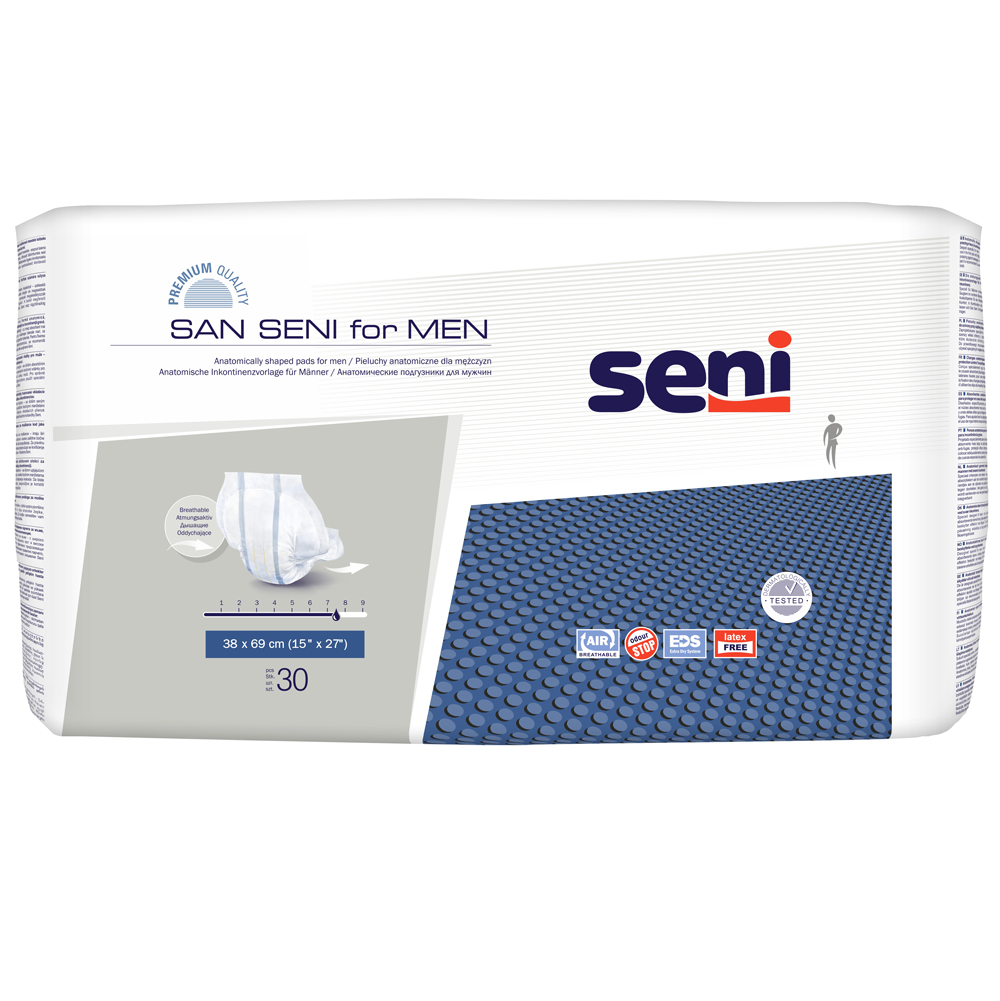 San Seni for Men Inkontinenzvorlagen (1×30 Stück)