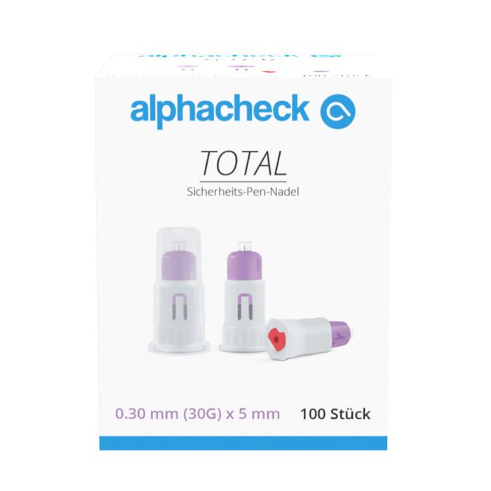 alphacheck TOTAL Sicherheits-Pen-Nadeln ALP 12100810