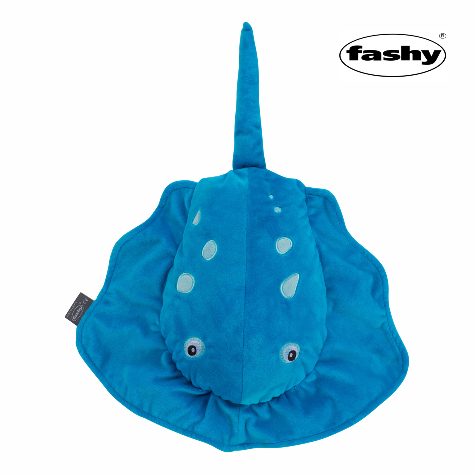 Fashy Rochen Rocky Kuscheltier mit 0,8 L Wärmflasche