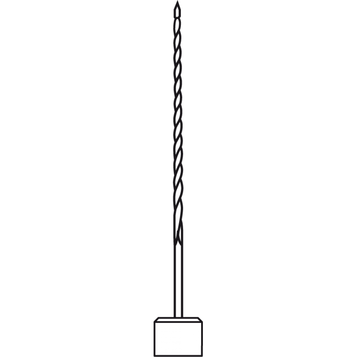 Endodontie K-Feile 173.31.654.015 Wurzelkanalfeile Länge 31 mm Größe 015 Packung 6 Stück