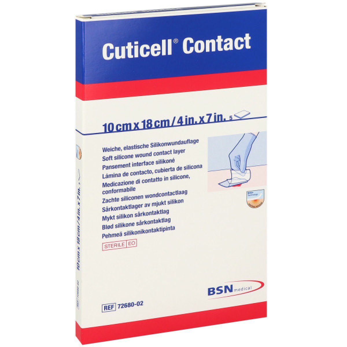 CUTICELL Contact 10 x 18 cm – 5 St.